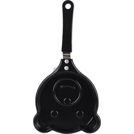 Poêle à œufs antiadhésive mini ours, poêle coréenne innovante pour petit-déjeuner DIY, moule à omelette compact (1/5)