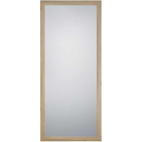 Miroir déco design, Miroir rectangulaire en bois Marie Bois en Wood, BOITE A DESIGN