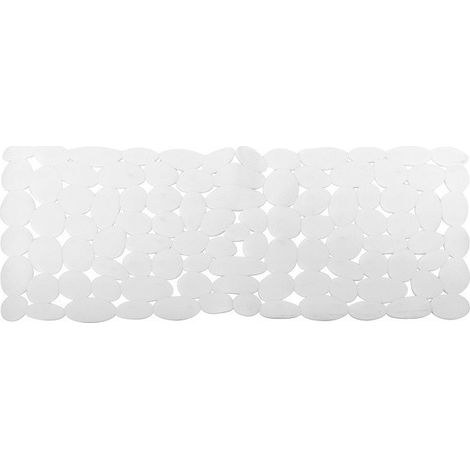 Tapis Fond de baignoire PVC MARATHON 73x36cm Blanc Spirella