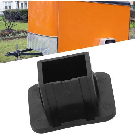 Cache-barre de remorque carré de style américain de 2 pouces / bouchon / housse de protection / bouchon en caoutchouc (1/5)