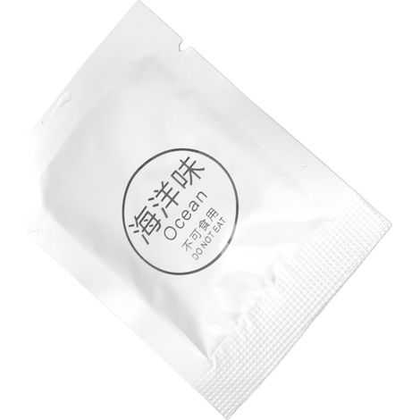 Lot de 6 pastilles de rechange parfumées pour voiture, à fixer sur les grilles d'aération. Parfum océan. (1/5)