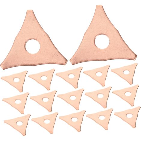 100 outils de dbosselage triangulaires pour rondelles de soudeuse par points (1/5)