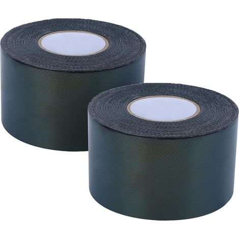 2 Pièces Ruban Double Face Gazon Synthétique 50mm x 5m Auto-adhésif Puissant pour Fixation Pelouse Artificielle, Balcon, Terrasse, Béton, Résiste aux Intempéries, 2 Rouleaux (1/5)