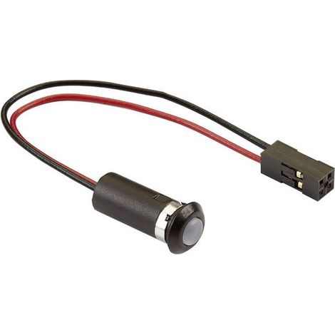 Mentor 2660.8506 Luce di segnalazione a LED Bianco Lente: 5 mm 2.85 V 20 mA