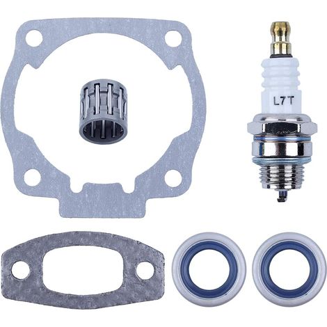 Cylindre, silencieux, joint, roulement, kit de bougie d'allumage pour Husqvarna 50 51 55 Rancher pièces pour tronçonneuse (1/5)