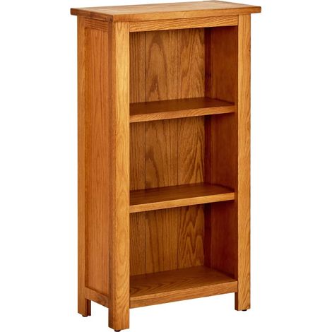 vidaX Estantería madera maciza de roble 45x22,5x82 cm