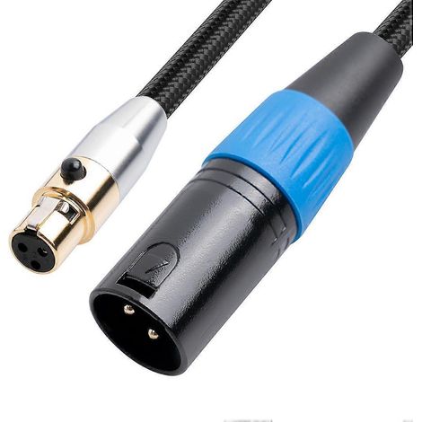 Mini XLR Male to XLR Female Adapter Cable Balanced Cord,1Ft/0.-- (1/5)