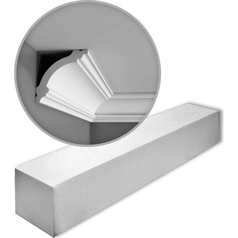 1 Box 20 pieces Cornices Mouldings 40 m Orac Decor CB511N BASIXX