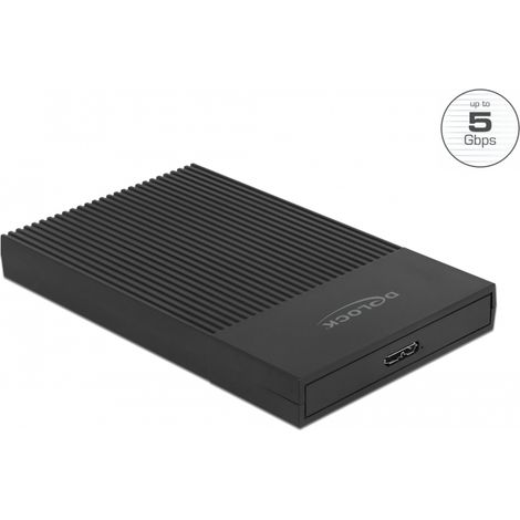 Delock Caja externa para SATA HDD / SSD de 2.5 con SuperSpeed USB Tipo Micro-B hembra - sin herramientas