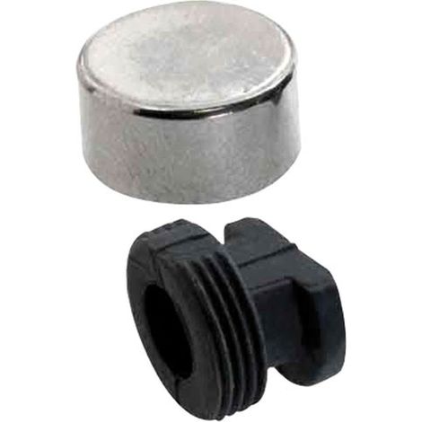 VYNEX - Patte à glace lait chrome 16mm sc x4
