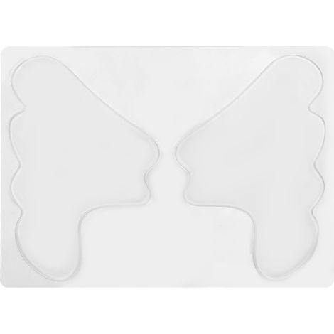 Patch Anti-Rides - En Silicone Réutilisable - Pour Visage Cou Front Poitrine - Forme Papillon - 10 Pièces (1/5)