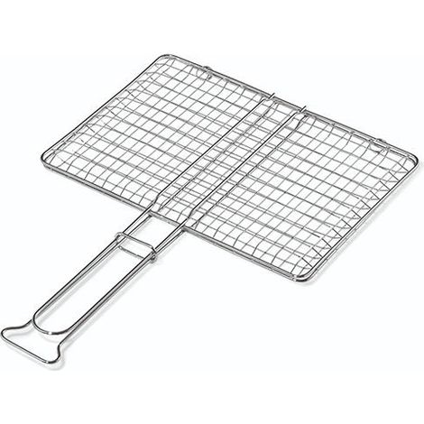 GRIGLIA BARBECUE DOPPIA 27X37CM "OMPAGRILL"