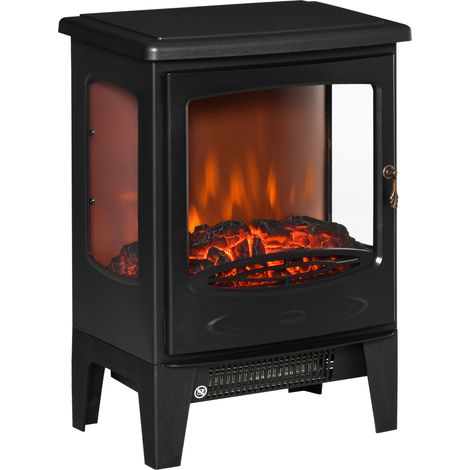 Appareil électrique avec chauffage, appareil électrique 1 800 W avec effet de flamme LED (1/5)