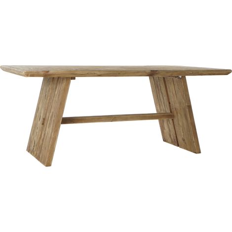 ESSTISCH AUS RECYCELTEM HOLZ 180X95X76 RECYCELTES NATURHOLZ Material Farbe MEHRFARBE Familie ESSTISCHE UND SCHREIBTISCHE Details (1/5)