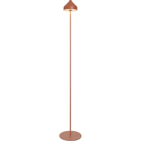 Zafferano AMELIE Lampada a led da terra Terracotta ricaricabile e dimmerabile (1/3)