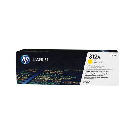 HP Cartouche 312A toner Jaune LaserJet (1/2)