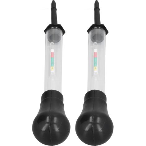 2 Pièces Densimètre Électro-Hydraulique 1.100‑1.300 - Testeur de Densité pour Batterie - Outil de Mesure Professionnel (1/5)