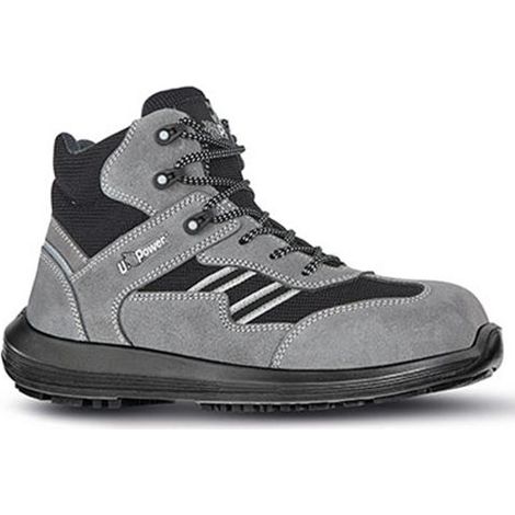 Chaussures de sécurité hautes FLORIDA S1P SRC - Gris/Noir 45 (1/3)