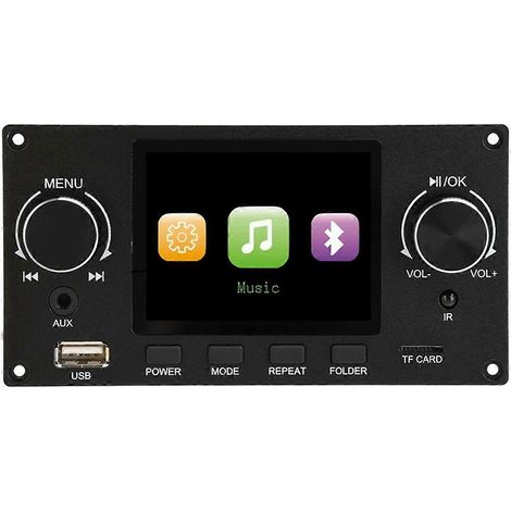 2,8-Zoll-TFT-Decoder für verlustfreies Audio mit I2S- und USB-Unterstützung
