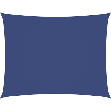 Maison Exclusive - Sonnensegel Oxford-Gewebe Rechteckig 6x7 m Bla