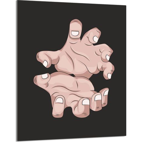 TABLA DE CORTAR DE VIDRIO 40x52 Manos (1/5)