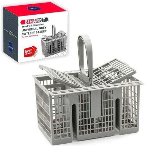 Panier universel pour lave-vaisselle Hotpoint grand espace 99673-8729, C00257140, C00386607 gris (1/5)