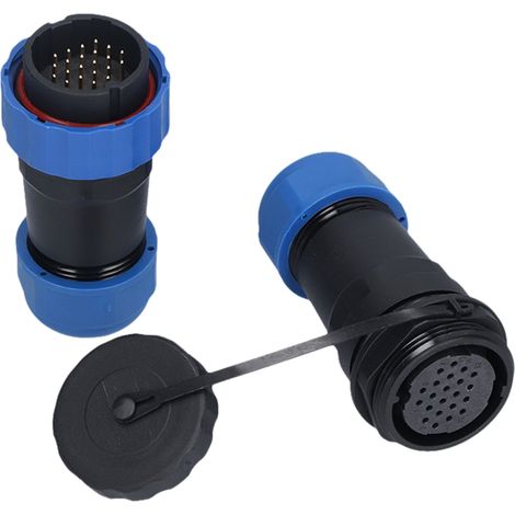Connecteur d'Aviation Mâle-Femelle IP68 Étanche, Prise SP2822 250V 5A avec Bornes de Jonction