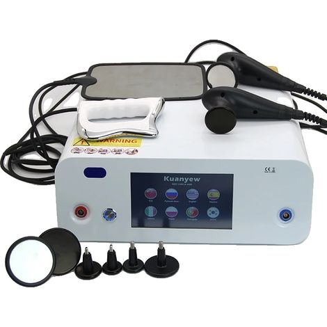 Dispositivo per il dimagrimento corporeo, tecnologia RF a 448 kHz, diverse modalità di trattamento, spina europea. (1/2)