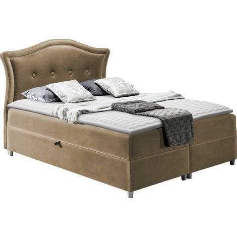 Cama continental Oleum, Magic Velvet 2206, Individuales, Continental, 120x200, Tapiz, Somieres, 130x208x130cm (1/5)
