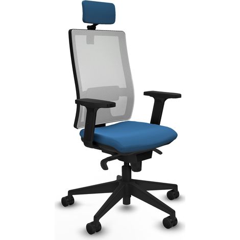 Silla de oficina piqueras y crespo Horna negro espuma inyectada (1/5)