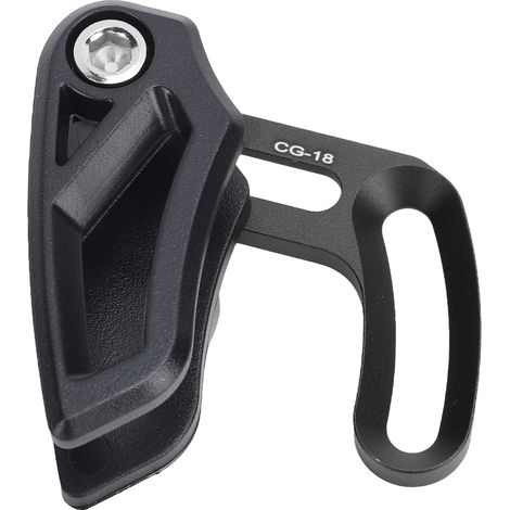Guide de Chaîne pour VTT en Alliage d'Aluminium - Disque à Dents Positif/Négatif Compatible Système 1X 26T-36T, Noir