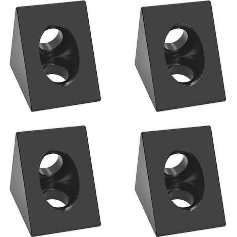 90-Grad-Winkelverbinder für CNC- und 3D-Drucker-DIY-V-Nut, 4 Stück