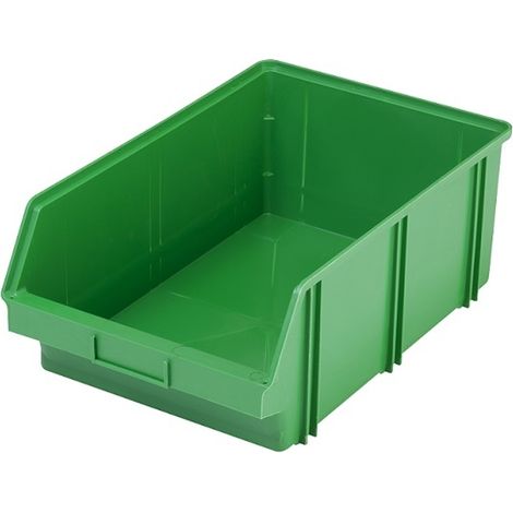 PROVOST - Bac à bec gerbable rouge Provost - Dimensions 485 x 310 x 185 mm - Lot de 8