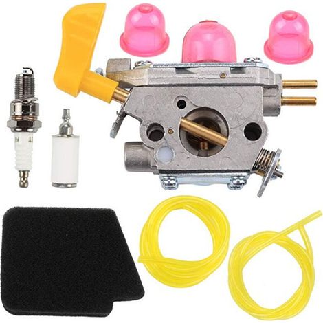 Carburateur C1U - W45 - Pour Motoculteur Et Tronçonneuse Poulan 545180811 - Avec Filtre À Air Et Tuyau D'huile - Kit De Remplacement (1/5)