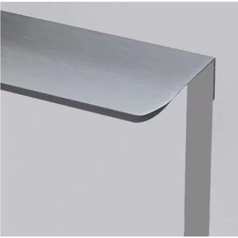 Maniglie a incasso,16 pezzi,Maniglie per cassetti a scomparsa con bordo arrotondato,Aste di trazione a scomparsa in lega di alluminio,120 mm (1/5)