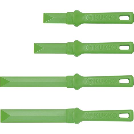 Grattoir souple KUKKO 22x80 mm, idéal pour les surfaces délicates. (1/5)