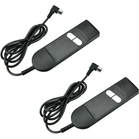2 Pack Commande Manuelle Fauteuil À 2 Boutons Inclinable Télécommande Interrupteur Pour Fauteuil Électrique Pour Fauteuil Élévateur, Canapé Électrique, Fauteuil Inclinable