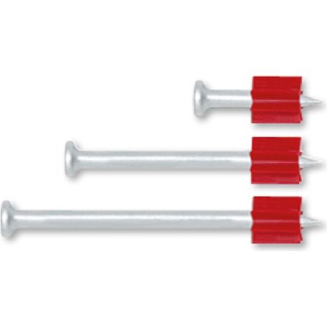 Clous à pointe pour PA3500 P3X, Argent, 64mm, Set de 100 Pièces