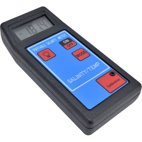Salinité/Température Salinity(TEMP)-8425, testeur portable multi-fonction pour aquaculture marine, certifié CE FCC ROHS, expédié sans piles (1/5)