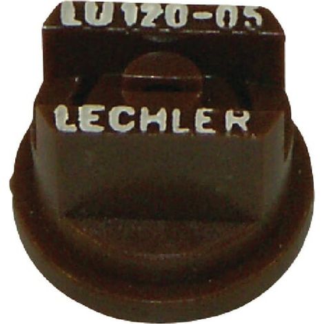 Tobera est谩ndar doble chorro plano LU 120掳 05 marr贸n pl谩stico Lechler LECHLER LU12005POM