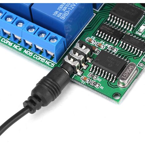 DC 12V 8CH DTMF Relais-Telefon-Sprachdecoder-Fernbedienungsschaltermodul (1/5)