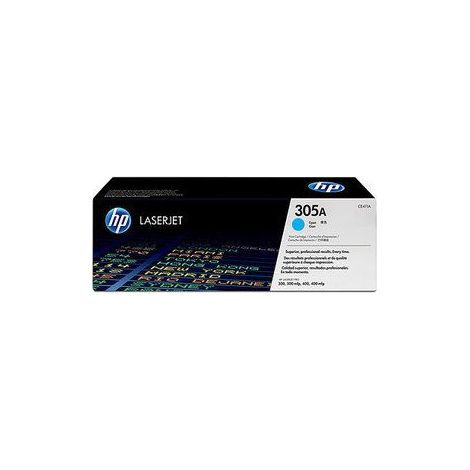 Toner Originale Hewlett Packard CE411A Cyan per LaserJet Pro M375NW e M475DN, circa 2.600 pagine (1/5)