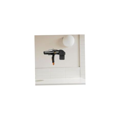 Soporte de pared para secador de pelo: organizador de pared con forma de gato, no requiere taladrar, almacenamiento multifuncional para secadores de pelo, planchas y accesorios, diseño que ahorra espa