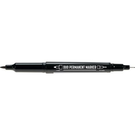 Marqueur Perm. Deux Mines Noir