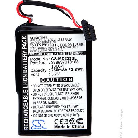NX - Batterie GPS 3.7V 750mAh - 338937010168T300-1 (1/3)