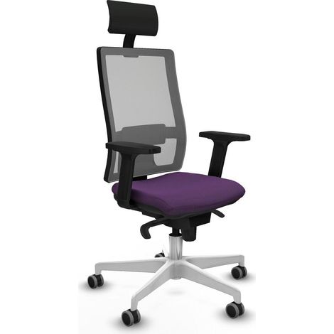 piqueras-y-crespo Horna chaise bureau noir confortable (1/3)