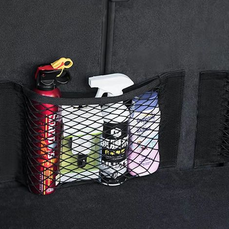 2 Organisateurs de Coffre de Voiture 38x25 cm - Sacs de Rangement avec pour Bouteilles, Nourriture et Essentiels - Accessoire Auto (1/4)