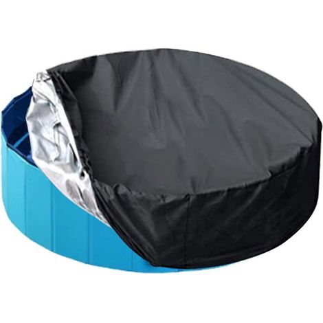 Couverture de piscine extérieure anti poussière ronde carrée baignoire protection solaire étanche 210 30cm (1/4)