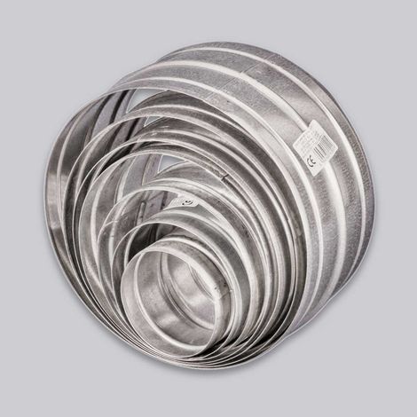 Manchon de raccordement pour conduit flexible en aluminium 150 mm