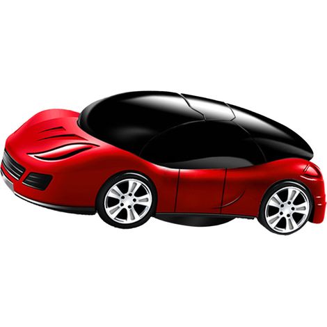 Support téléphone voiture rouge, support GPS universel pour iPhone et Android, fixation tableau de bord, maintien mains libres, support smartphone orientable, modèle créatif. (1/5)